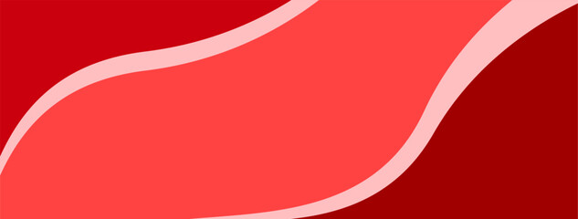 Abstract red color background. Dynamic shapes composition. Minimalist vector.	