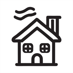 house icon on white