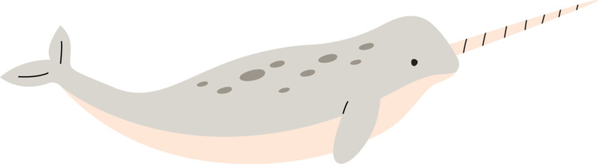 Narwhal Whale Animal © Mykola Syvak