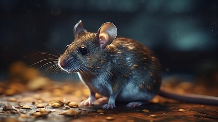 Tiny Treasures: Exquisite Realism in Mouse Pet Illustrations, Generative AI