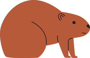 Fototapeta premium Marmot Rodent Animal