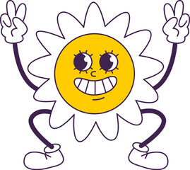 Smiling Sun Character