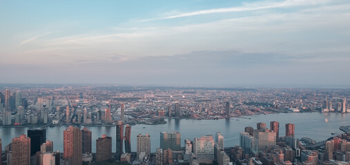 Naklejka premium United States of America. New York City Skyline Photography 
