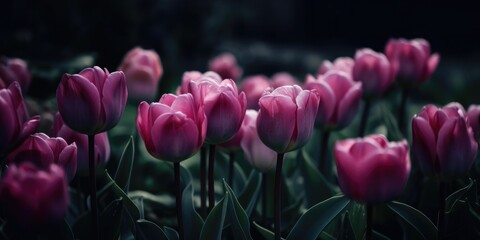 A group of pink tulips petal pink plant lady tulip humilis flower spring several