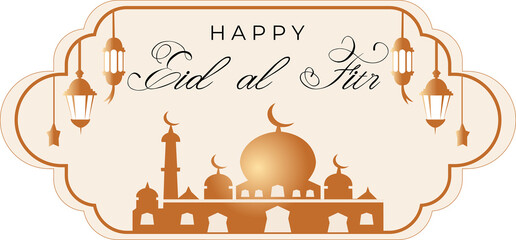 gradient background for eid al fitr celebration. hari raya idul fitri