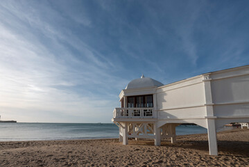 Cadiz a port city in Andalusia in southwest Spain and different city views