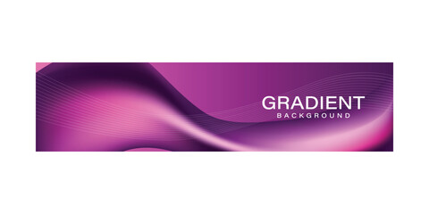 Abstract modern banner and poster background in purple tones
