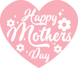 Mother's Day Retro SVG Design