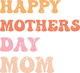 Mother's Day Retro SVG Design