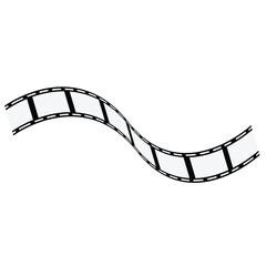 vector film strip background. Film tape vintage icon isolate. movies film background with flim roll. 3d flim roll. Film strip set vector image. set of film icons