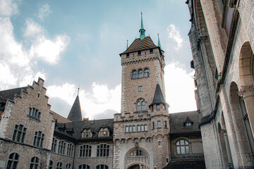 Fototapeta na wymiar city old town hall in Zürich