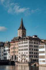 old town hall at morning
