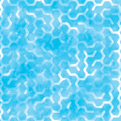 A blue and white pattern 