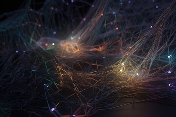 Detail Shot Of Wires, Generative AI