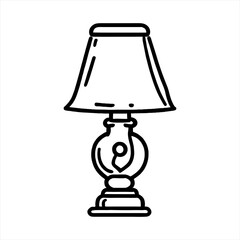 lamp isolated on white