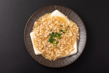 豆腐の鶏そぼろあんかけ