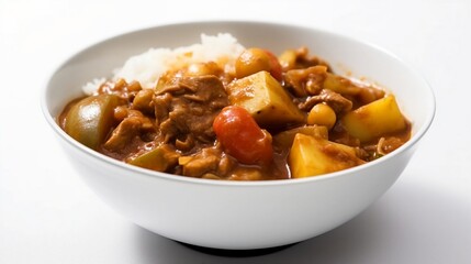 Japanese Stew with carrots and potato, Curry