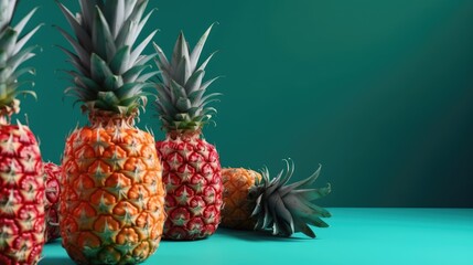 Pineapple on minimal background