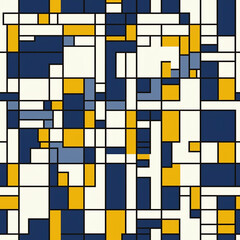Seamless repeating pattern - contemporary art pattern