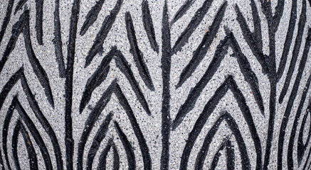 Black and white concrete design background texture