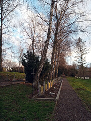 Rotunda w Zamościu, cmentarz i miejsce pamięci. Kwiecień 2023 - obrazy, fototapety, plakaty