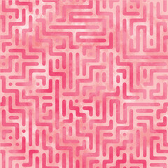  seamless pattern with a maze 