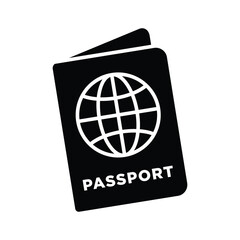 passport icon vector design template simple and modern