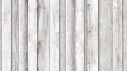 Naklejka premium seamless white wood texture background - by generative ai