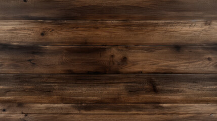 Obraz na płótnie Canvas old brown wooden wall texture - by generative ai 