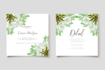 wedding watercolour invitation templates