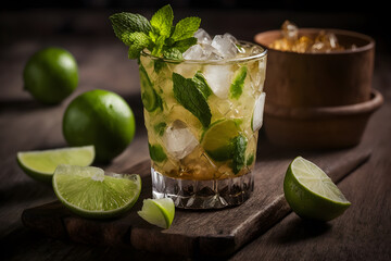 Caipirinha drink - AI Technology