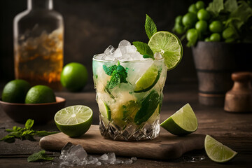 Caipirinha drink - AI Technology