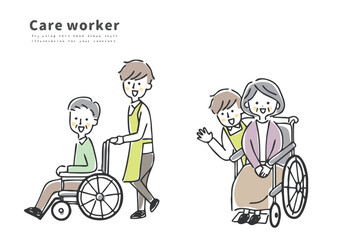 介護士　ヘルパー　男性