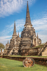 Fototapeta premium Temples à Ayutthaya, Thailande