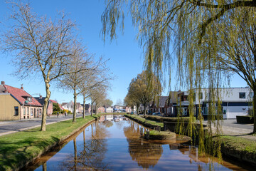 Fototapeta na wymiar Nieuwe-Pekela, Groningen province, The Netherrlands