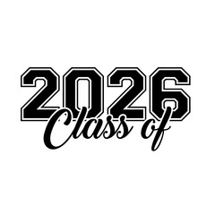 Class Of 2026 Vector, T shirt Design