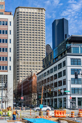 Fototapeta premium Seattle Waterfront Construction 2
