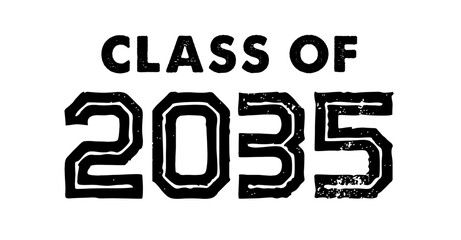 Class Of 2035 Vector, T shirt Design