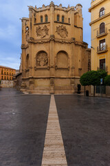 Fototapeta premium Cathedral line, Murcia Spain