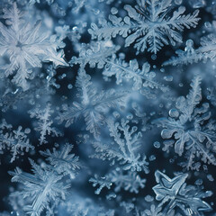 Nahtloses Muster - sich wiederholendes Muster Winter, Schnee, Eis