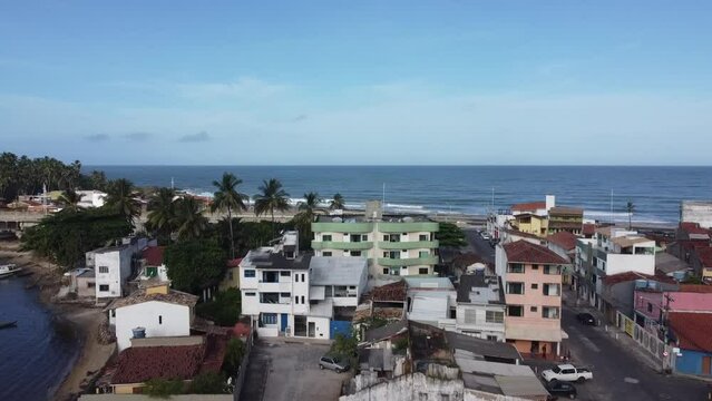 Cidade Litor&acirc;nea Brasileira Ilh&eacute;us Bahia Litoral Mar Paisagem Natureza Nordeste Cidade Pontes Porto Portu&aacute;ria Navios Cargueiros Praia Rio Foz Barcos Drone Fotografia A&eacute;rea Baiano Jorge Amado Ver&atilde;o 