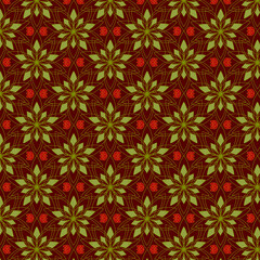 Flores, primavera, motivo, floral, estampado