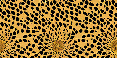 Wallpaper with seamless texture - Generative ai