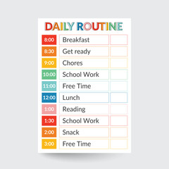 Kids Routine Chart,Daily Routine,Morning Routine,Kids Routine Chart,Kids Daily Schedule,Routine Tracker,Daily Task Tracker,Daily Organizer