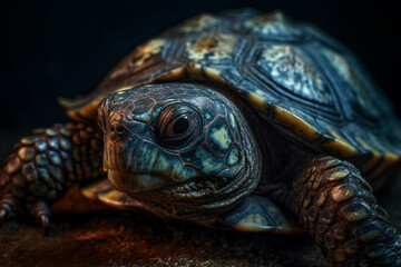 Obraz premium A Turtle, Generative AI