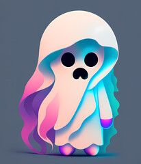 Obraz premium Ghost Icon and Logo Design.
