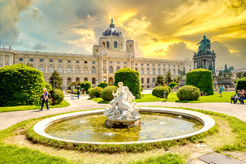 Maria Theresia Platz, Wien, Österreich