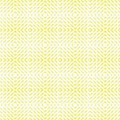 Yellow figure and white abstract background
