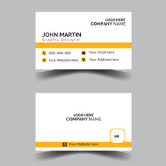 "Professional Business card Template,Clean And Minimalist Business Card Designee, Sleek And Modern Business Card Layout, Corporate Business Card Template"