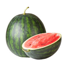 watermelon on transparent background. png file